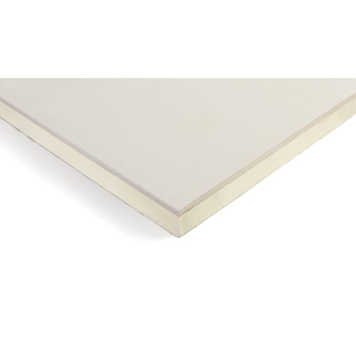 Recticel Eurothane PL PIR Insulation Plasterboard 2400 x 1200 x 52.5mm